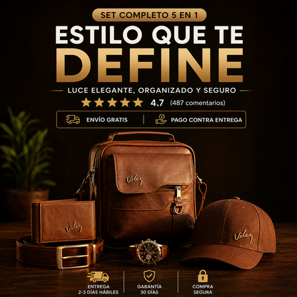 KIT X5 CARRIEL  Eleva Tu Estilo con Elegancia Masculina